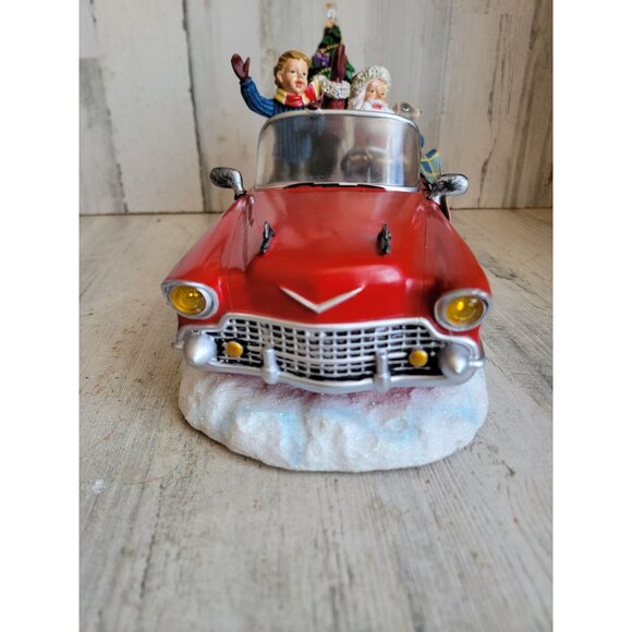 Ridgefield home Santa Claus red car light up music toy tree kid figure - Picture 5 of 11